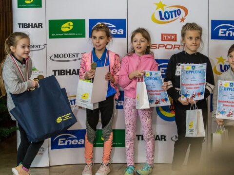 Mali Mikołaje z medalami
