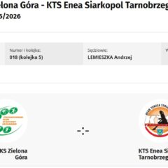 Palmiarnia Zielona Góra -KTS Enea Siarkopol Tarnobrzeg
