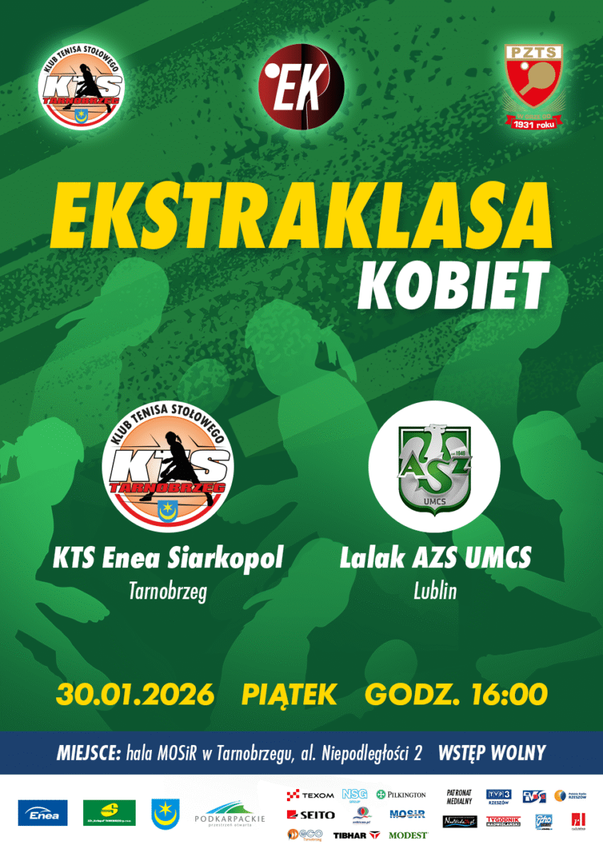 Lalak AZS UMCS Lublin najbliższym rywalem KTS Enea Siarkopol Tarnobrzeg