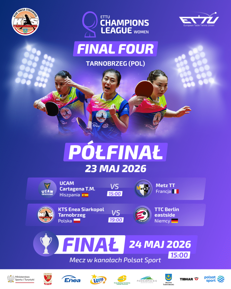 Final Four Ligi Mistrzyń w Tarnobrzegu już 23 i 24 maja br.
